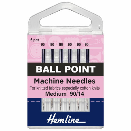 Hemline Ball Point Machine Needles - Heavy - 90/14 - H101.90