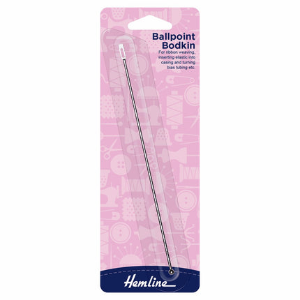 Hemline Bodkin: Ball Point: Long - H249.L