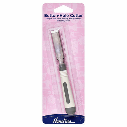 Hemline Button Hole Cutter: Soft Grip - H264.ST
