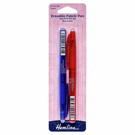 Hemline Fabric Marker Pen: Erasable - H296.I