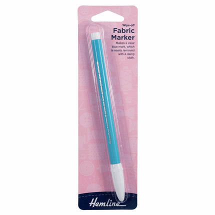 Hemline Fabric Marker Pen: Wipe Off/Wash Out - H295