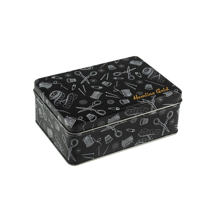 Hemline Gold | Medium Sewing Accessories Tin - PT.TINS.M.HG