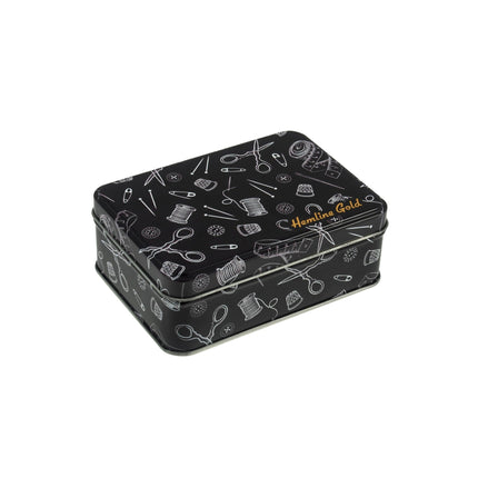 Hemline Gold | Small Sewing Accessories Tin - PT.TINS.S.HG