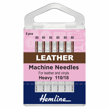 Hemline Leather Machine Needles - Heavy - 110/18 - H104.110