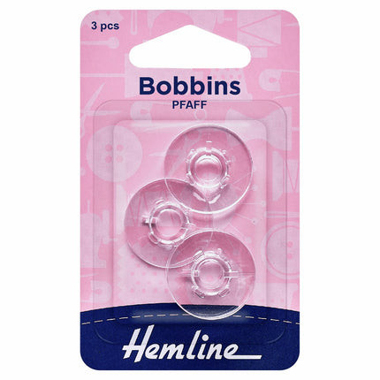 Hemline Plastic Bobbin: Pfaff - H120.17
