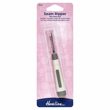 Hemline Seam Ripper: Soft Grip: Small - H262.ST