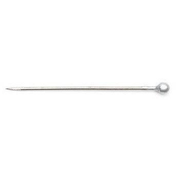 Hemline Sewing Pins - Dressmaker's Dipped Head Nickel - 26mm Long (420 pack) - H717