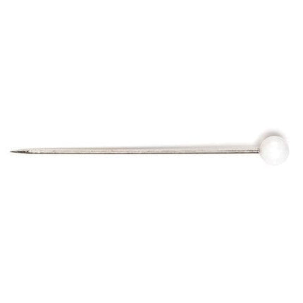 Hemline Sewing Pins - Nickel Glass Head - 34mm Long (95 pack) - H679