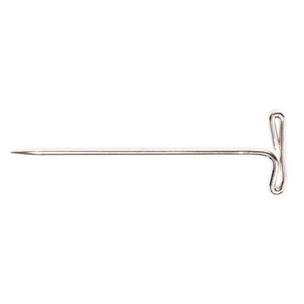 Hemline Sewing Pins - Nickel T Pins - 51mm Long (20 pack) - H709