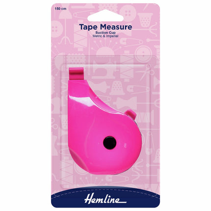 Hemline Tape Measure: Fixed One Hand: Retractable: 150cm * - H253.SC
