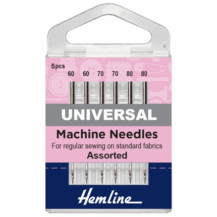 Hemline Universal Machine Needles - Fine Assorted - H100.991
