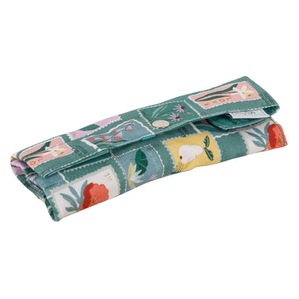 Hobby Gift | Crochet Hook Roll | Embroidered Stamps - MR4672\669
