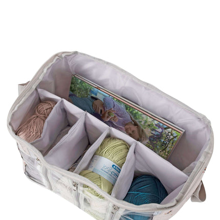 Hobby Gift | Knitting / Crochet Bag with Storage | Bee - MR4693\587.D