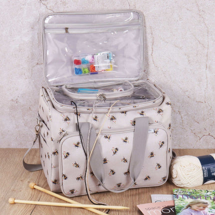 Hobby Gift | Knitting / Crochet Craft & Yarn Organiser | Bee - MR4695\587.D