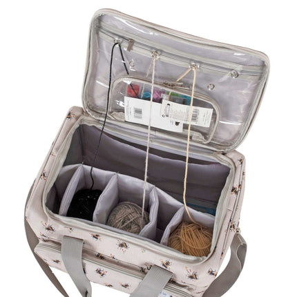Hobby Gift | Knitting / Crochet Craft & Yarn Organiser | Bee - MR4695\587.D