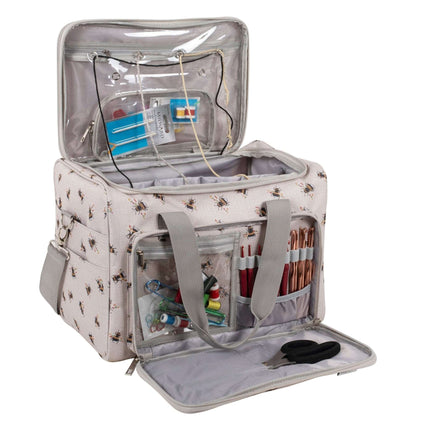 Hobby Gift | Knitting / Crochet Craft & Yarn Organiser | Bee - MR4695\587.D