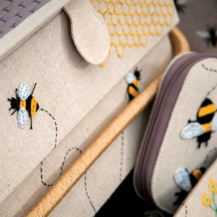 Hobby Gift | Large Bee Hive Sewing Box | Bee - HGNOVXL\347