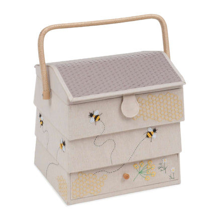 Hobby Gift | Large Bee Hive Sewing Box | Bee - HGNOVXL\347