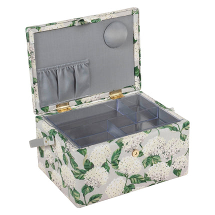 Hobby Gift | Medium Sewing Box | Hydrangea - MRM\659
