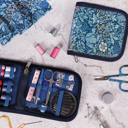 Hobby Gift | Sewing Kit | William Morris Woodblock Floral - MRJE10.DB - wm
