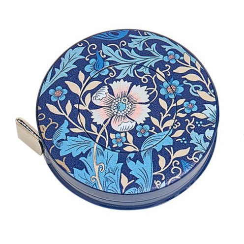Hobby Gift | Tape Measure | William Morris Woodblock Floral - MR253.DB