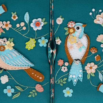 Hobby Gift | Twin Lid Sewing Box | Bird Aviary PRE ORDER JULY - HGTLRA\664