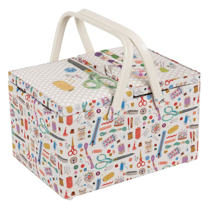 Hobby Gift | Twin Lid Sewing Box | Haby Notions PRE ORDER JULY - HGTLRA\660
