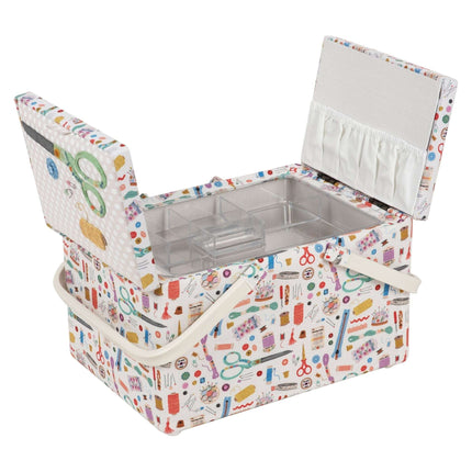 Hobby Gift | Twin Lid Sewing Box | Haby Notions PRE ORDER JULY - HGTLRA\660