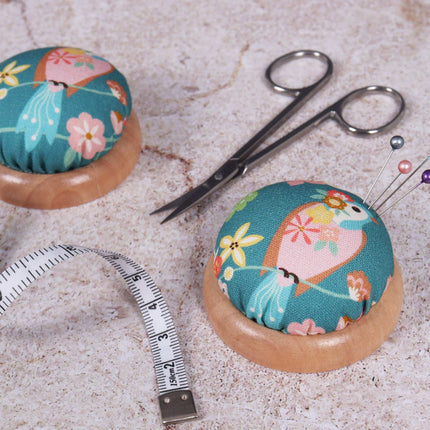Hobby Gift | Woden Base Pincushion | Bee - MRPINC.DB