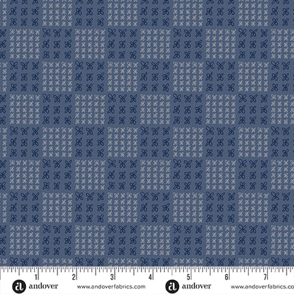 Makower | Conway Cottage | Jardinière | Bleu