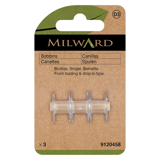 Milward Plastic Bobbins | Vertical Load