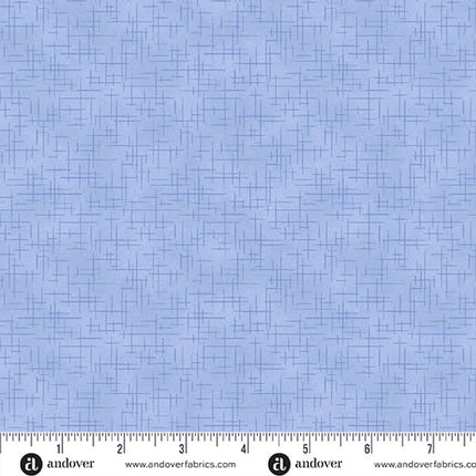 Makower | Retro Stitch | Pervenche