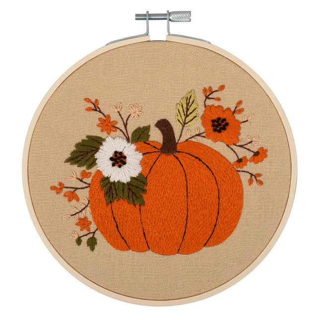Trimits | Embroidery Kit | Pumpkin