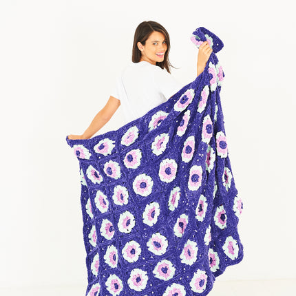 10249 Blanket | Crochet Pattern | Chunky