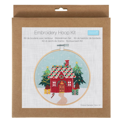 Trimits | Kit de broderie | Chalet de Noël