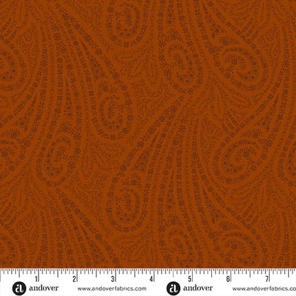 Jo Morton | Grand Paisley | Burnt Orange