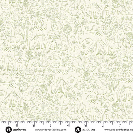 Makower | Little Ones | Motifs gravés | Vert