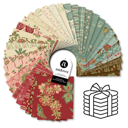Edyta Sitar | Jingle Bell | Fat Quarter Bundle (36)