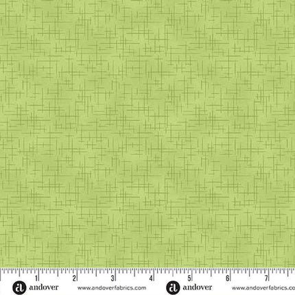 Makower | Retro Stitch | Citron vert