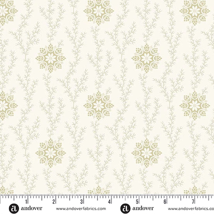 Edyta Sitar | Snow Flurry | Linen & Lace | Cream