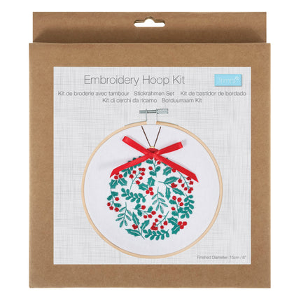 Trimits | Kit de broderie | Boule de houx