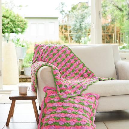 10248 Blanket | Crochet Pattern | Chunky