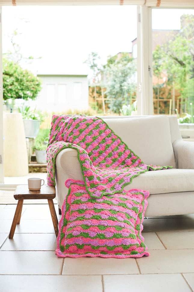 10248 Blanket | Crochet Pattern | Chunky