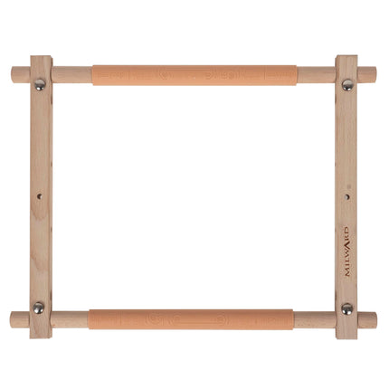 Cadre à tapisserie rotatif à clipser Milward | 30 x 30 cm