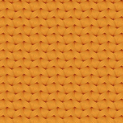 Makower | Nightfall | Zig Zag | Orange
