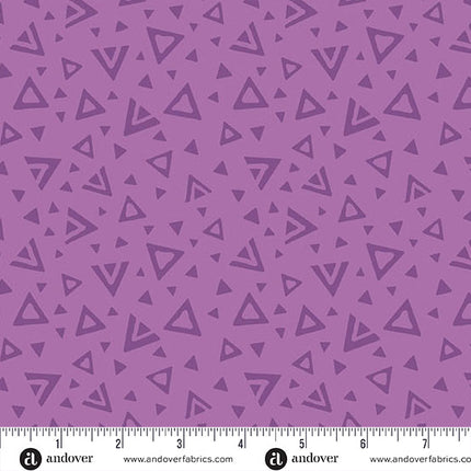 Nancy Rink | Moody Hues | Triangles | Plum