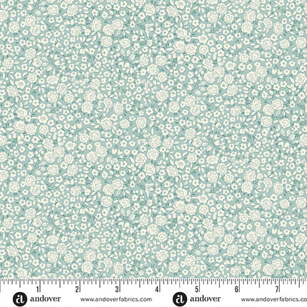 Makower | Petite Fleur | Fleur | Bleu sarcelle
