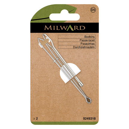 Milward Bodkins | Jeu d'aiguilles passe-lacets et enfile-aiguilles