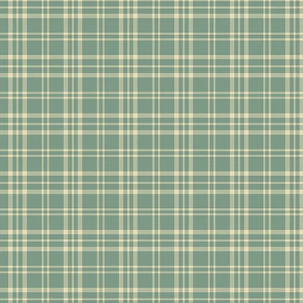 Edyta Sitar | Jingle Bell | Pajama Plaid | Vintage Blue