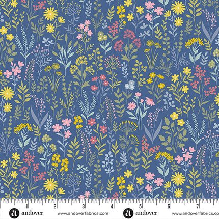 Makower | Petite Fleur | Prairie | Bleu